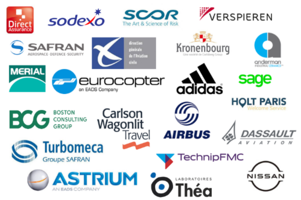 Ils nous font confiance clients and organisations - set 1